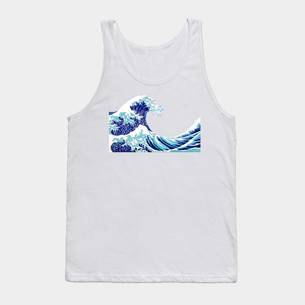 Under the Wave off Kanagawa (Kanagawa oki nami ura) Tank Top by mikepod